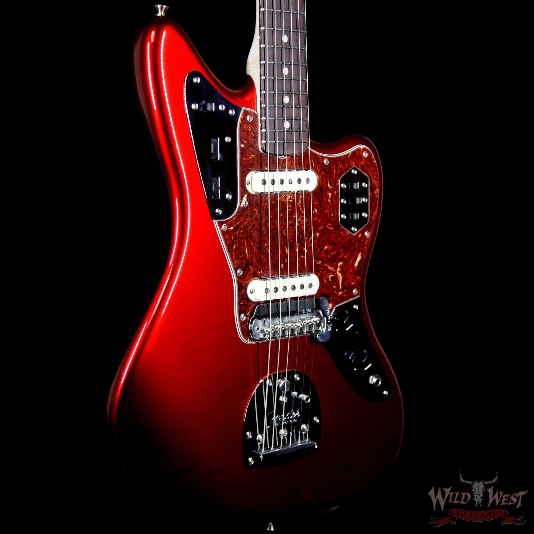 Fender Custom Shop 1966 Jaguar NOS Rosewood fretboard Candy Apple Red