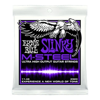Ernie Ball 2920 M-Steel Power Slinky Electric Guitar Strings
