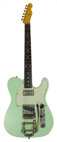 Nash TC-63 Guitar - Surf Green, Bigsby