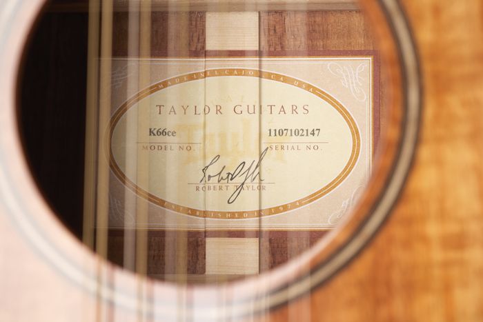 Taylor K66ce Koa Grand Symphony 12-String Acoustic-Electric Guitar Natural