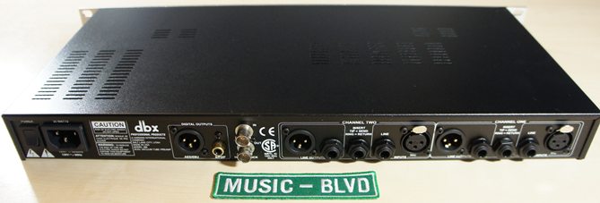 dbx 386 Dual-Vacuum Tube Preamp