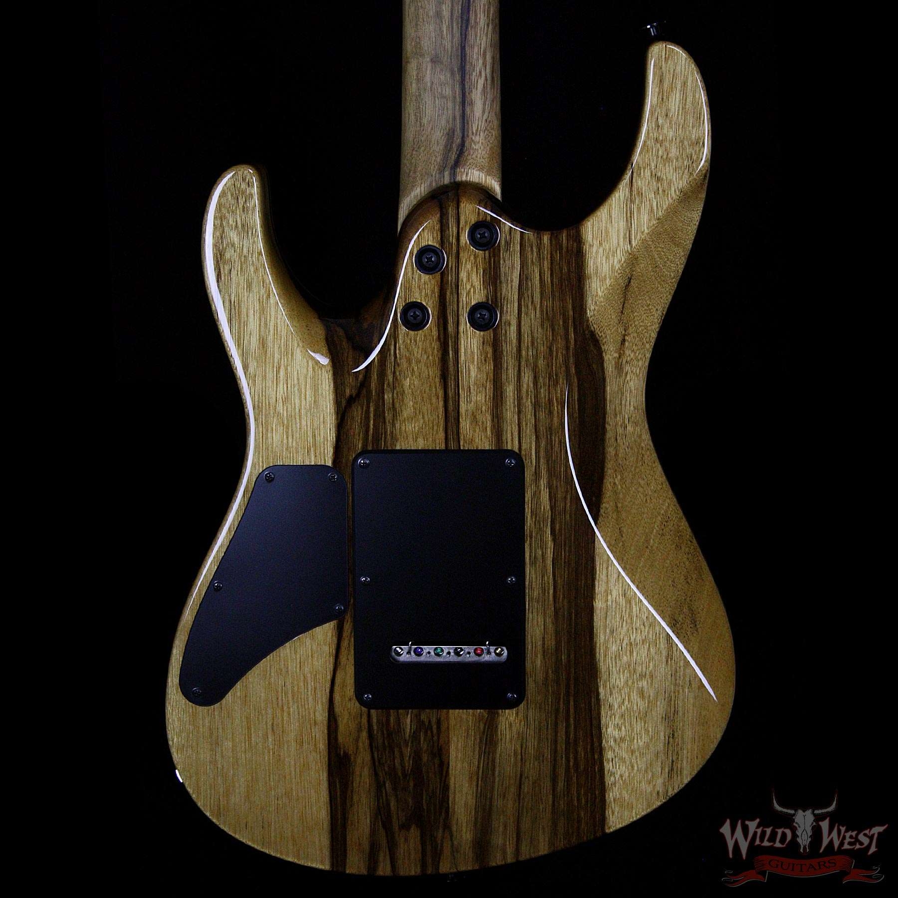 Suhr Modern Quilt Maple w Black Limba Body / Neck Ebony Board Trans Teal