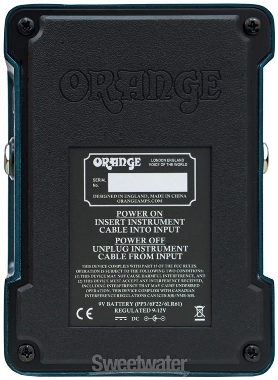 Orange Kongpressor Optical Class A Compressor Pedal