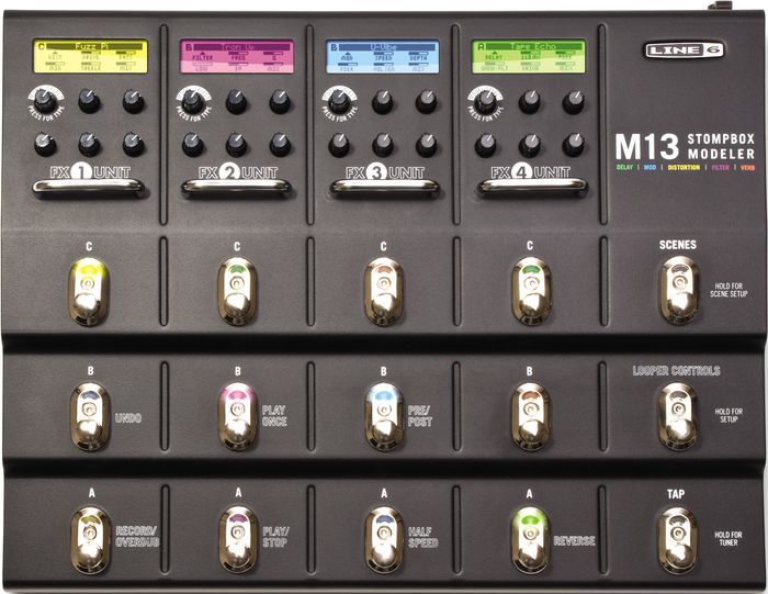Line 6 M13 Stompbox Modeler Guitar Multi Effects Pedal