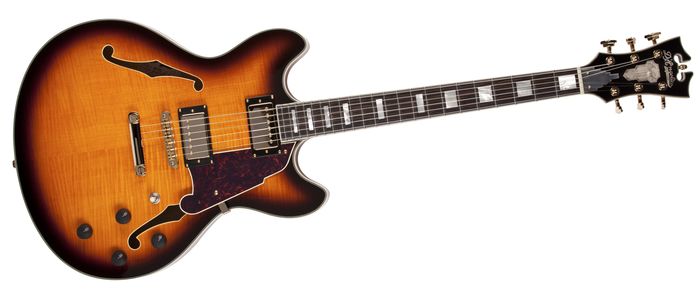 D Angelico EX-DC/SP Semi-Hollowbody Electric Guitar