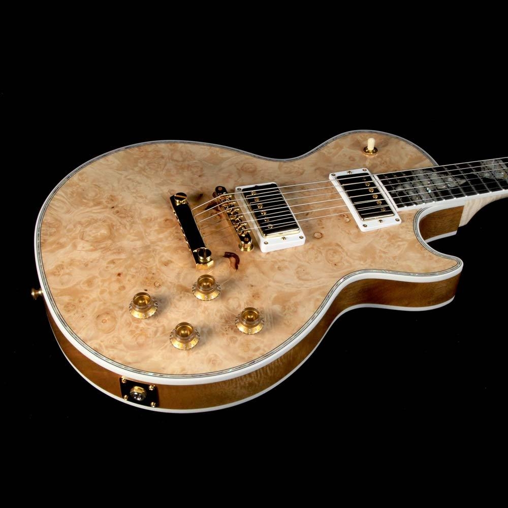 Gibson Custom Shop Les Paul Ultima Butterfly Electric Guitar - Antique Natural