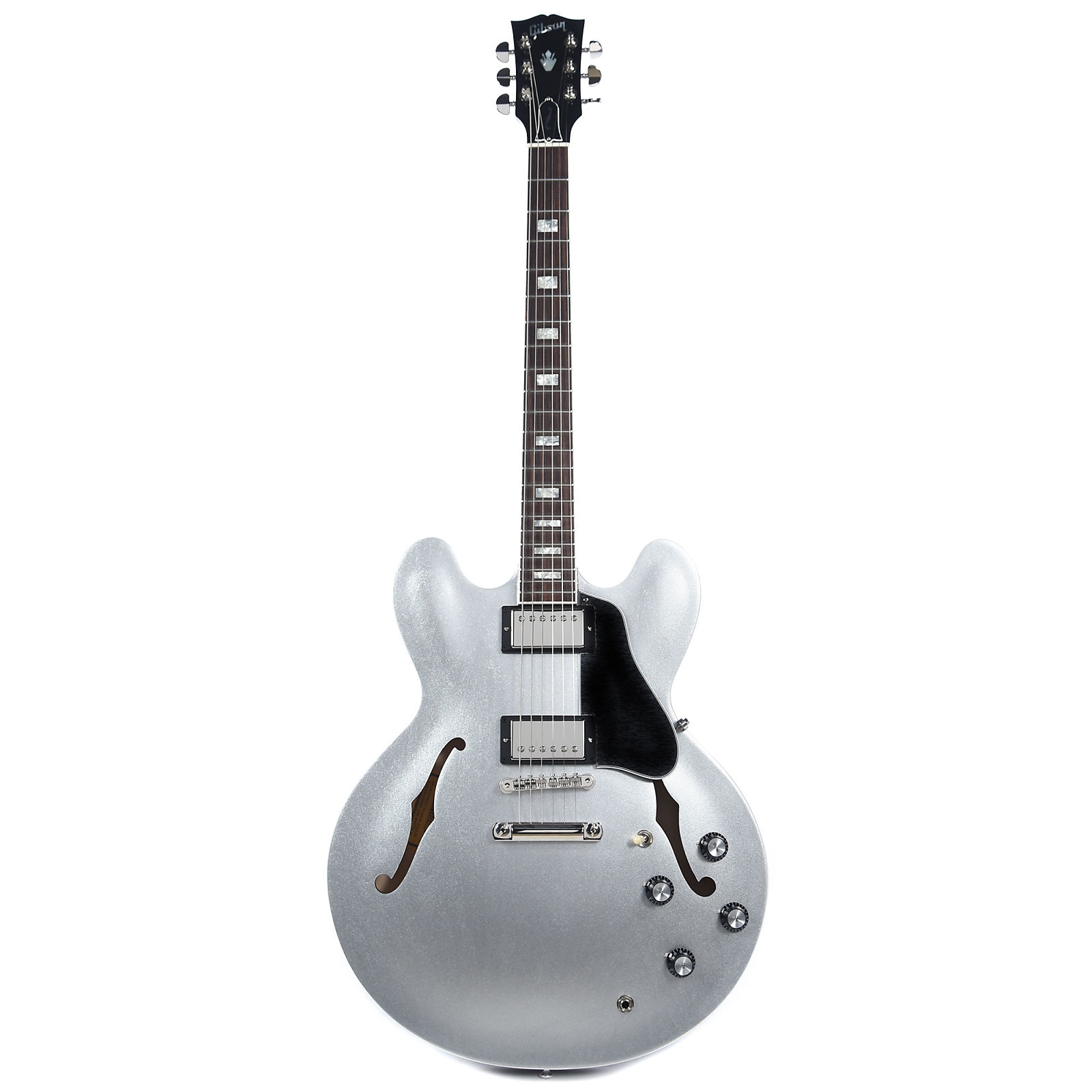 Gibson Memphis ES-335 Metallic Top Silver Metallic Limited Edition
