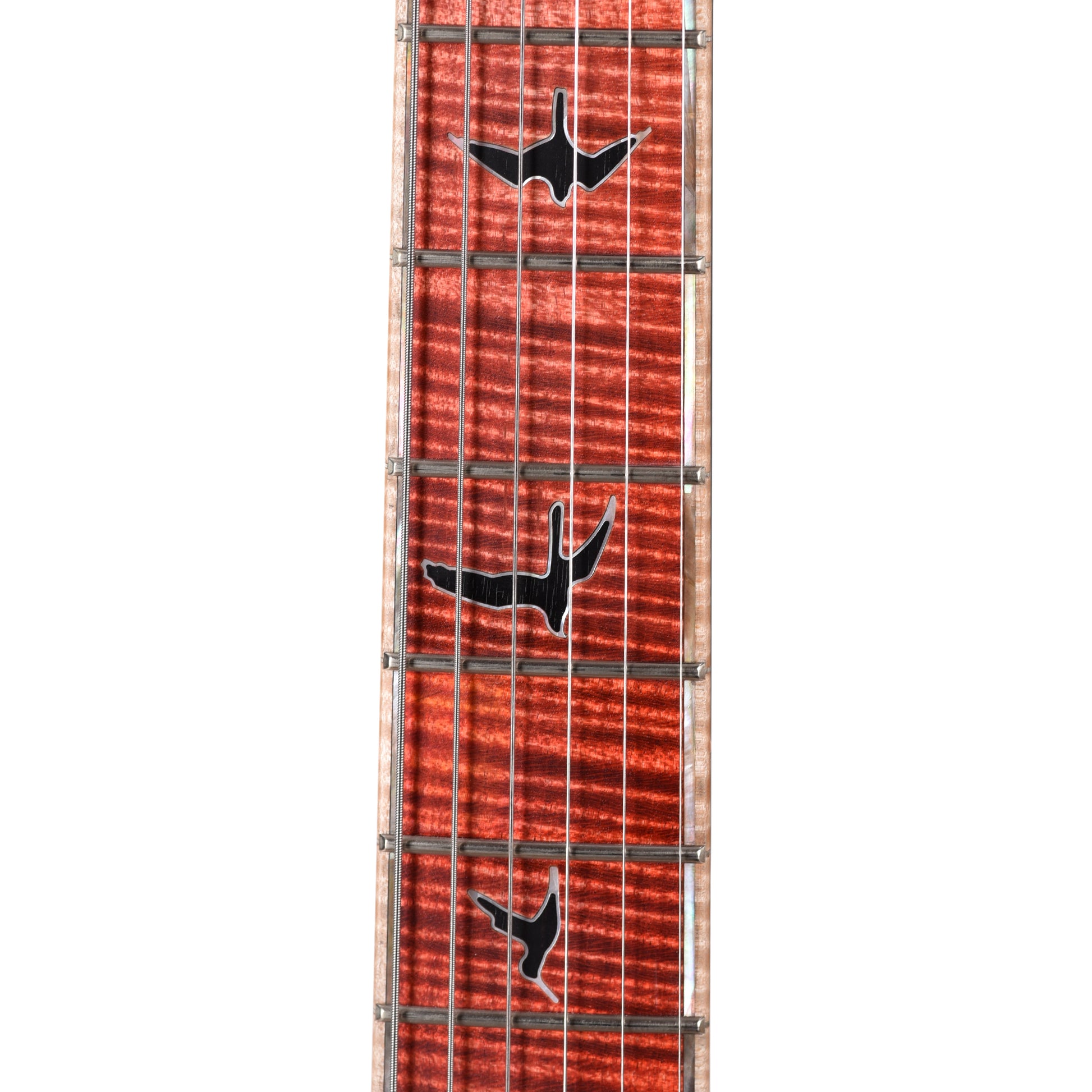 PRS Private Stock Custom 24 Spalted Maple/Black Limba Fire Red Fade w/Stained Curly Maple Fingerboard