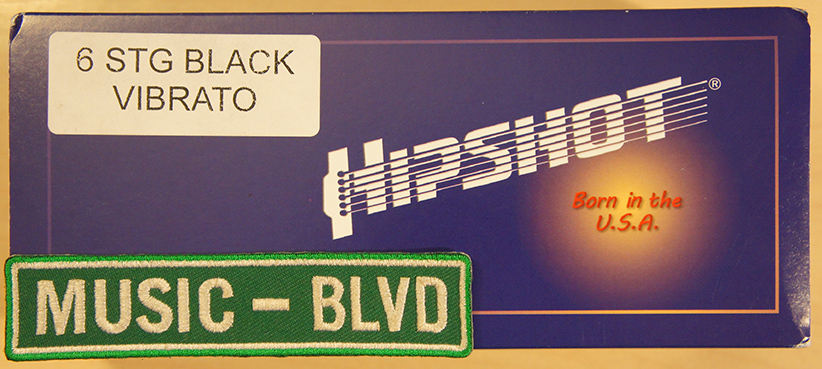 Hipshot 6-String US Contour Tremolo Guitar Bridge