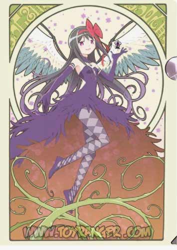 แฟ้ม Homura Akemi A งานจับฉลาก Magical Girl Madoka theater ver. (แท้)