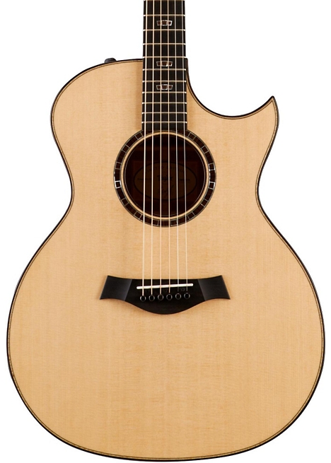 Taylor Limited Edition 514ce Quilted Sapele Grand Auditorium Florentine Cutaway Acoustic-Electric Guitar - Brown Stain