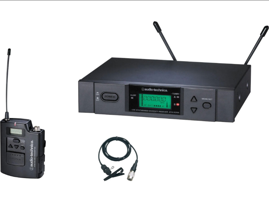 Audio-Technica ATW-3131b 3000 Series Lavalier Wireless System