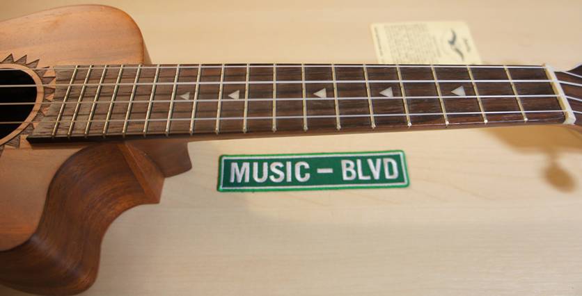 Luna Guitars Tattoo Concert Ukulele w/ Preamp