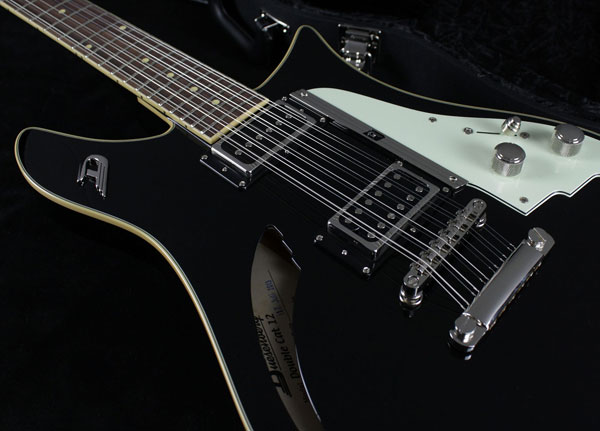 Duesenberg Double Cat 12-String DDC-12 Black #130956
