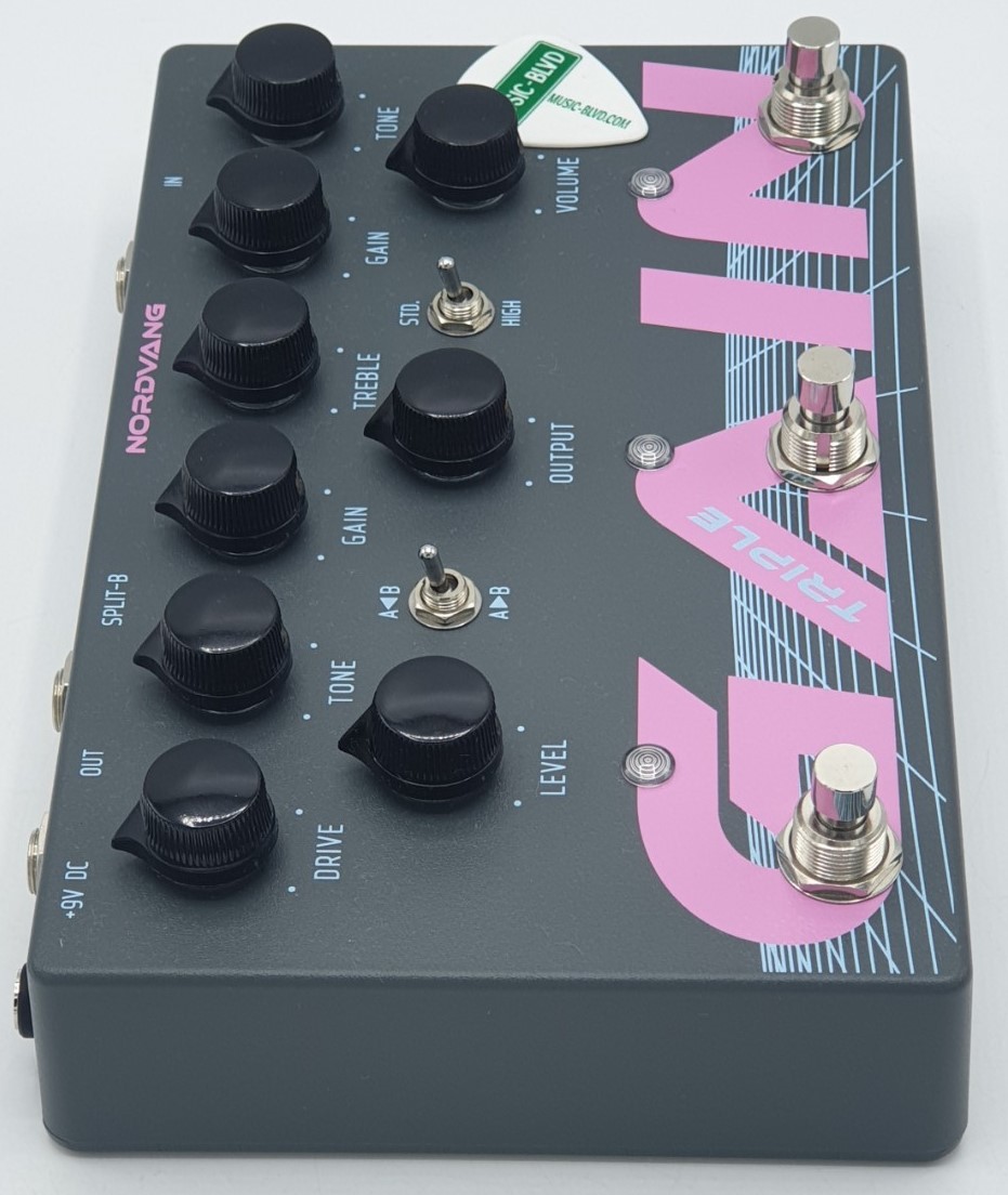 NORDVANG TRIPLE GAIN ギターエフェクター NORDVANG CUSTOM TRIPLE GAIN」！ブルースブレイカー+