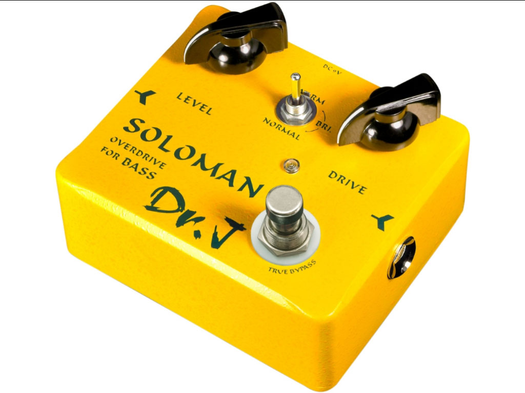 Dr. J Pedals D-52 Soloman Bass Overdrive Guitar Effects Pedal with True Bypass