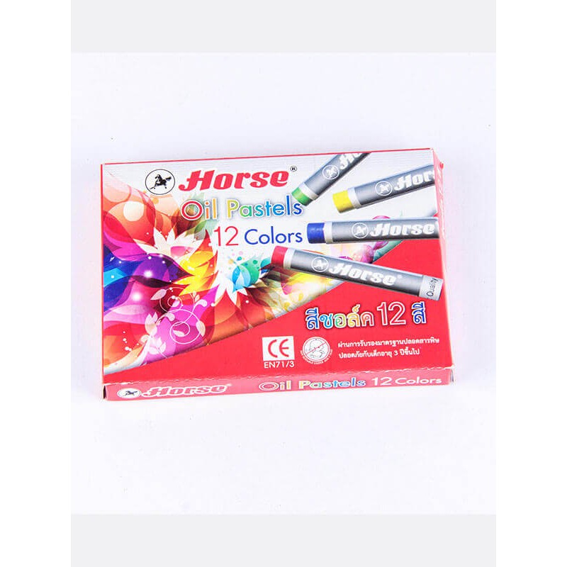 สีชอล์คม้า Horse จำนวน 12 สี
