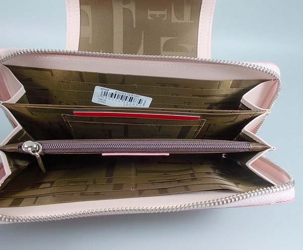 กระเป๋าสตางค์ ELLE สีพีช ใหม่ แท้