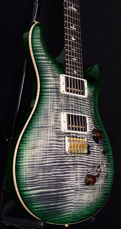 PRS Custom 24-08 Charcoal Emerald Green Burst