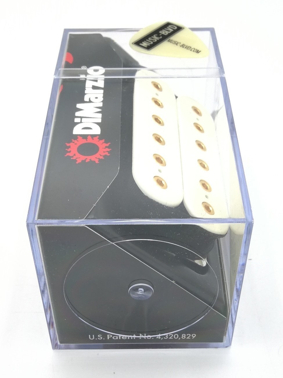 DiMarzio Dominion DP245FBC Zebra Bridge Pickup