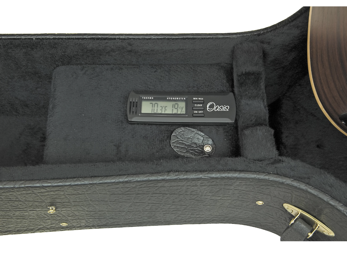 Oasis OH1 Guitar Humidifier With OH-2 Digital Hygrometer
