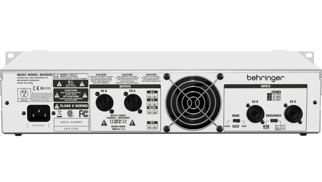 Behringer iNUKE NU3000 Power Amp