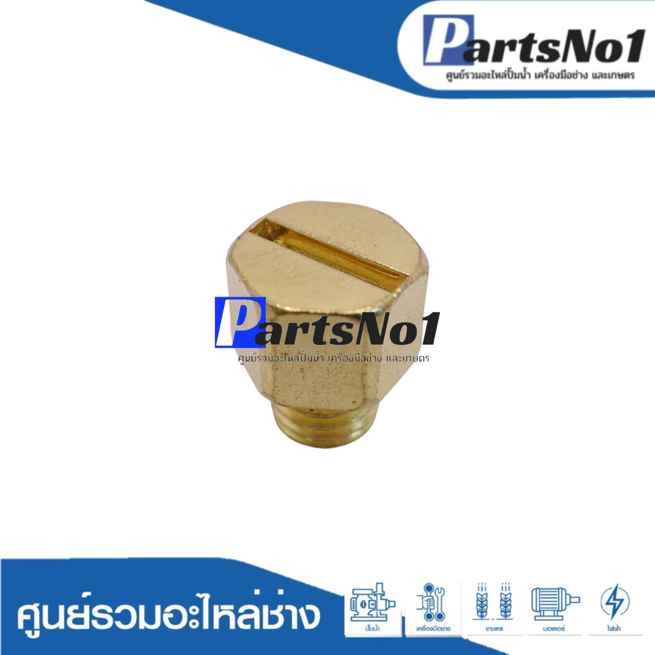 น๊อตล่อน้ำทองเหลือง SKCPM-158