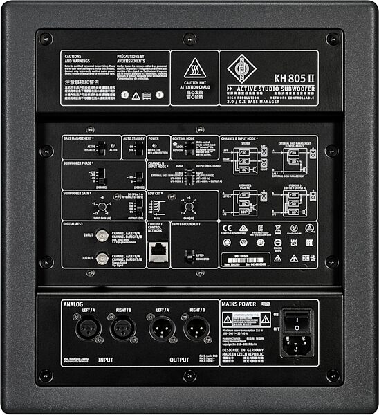 Neumann KH 805 II DSP-Controlled Studio Subwoofer