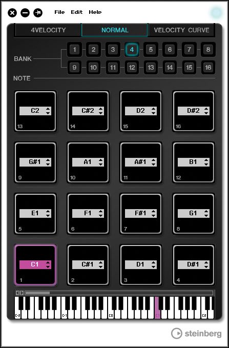 Steinberg Pad Controller USB Controller