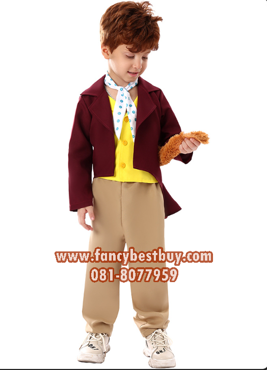 ชุดแฟนซี Fantastic Mr. FOX - Roald Dahl Book ขนาด M 115-125, L 125-135, XL 135-145