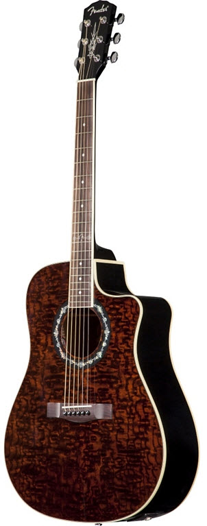 Fender T-Bucket 300 CE Cutaway Acoustic-Electric Dreadnought Guitar