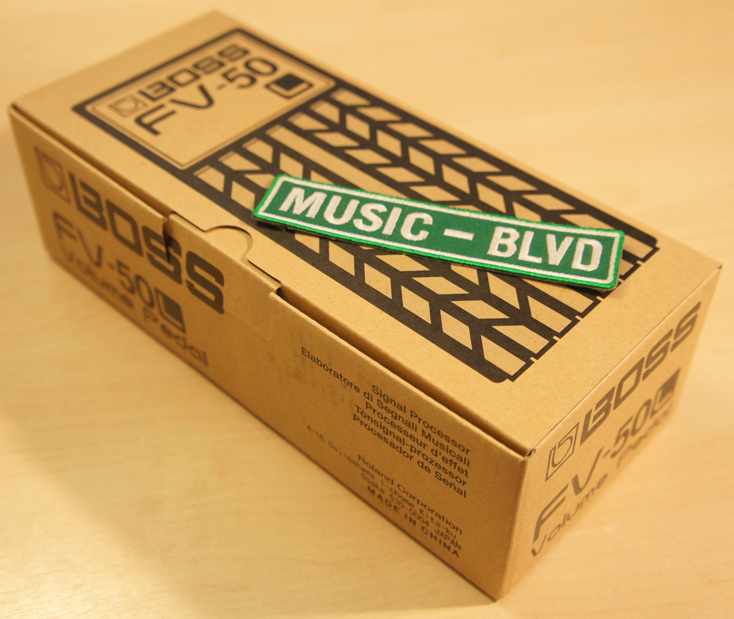 Boss FV-50L Stereo Volume Pedal (Key Board)