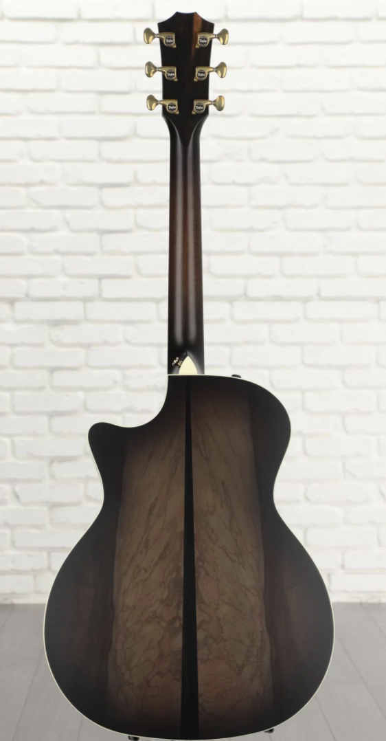Taylor Limited-Edition GAce-LTD Grand Auditorium Acoustic-electric - Transparent Black with Special Ebony Fingerboard