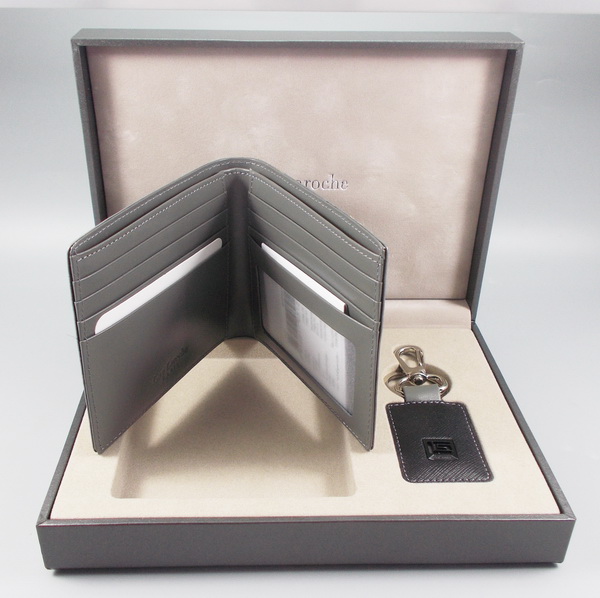 กระเป๋าสตางค์ Guy Laroche ดำ-เทา ใหม่ แท้