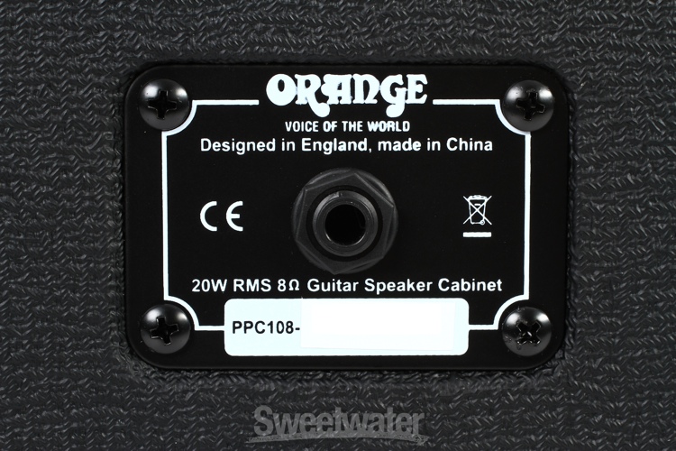 Orange Micro Dark Stack Head and 1x8 Cabinet