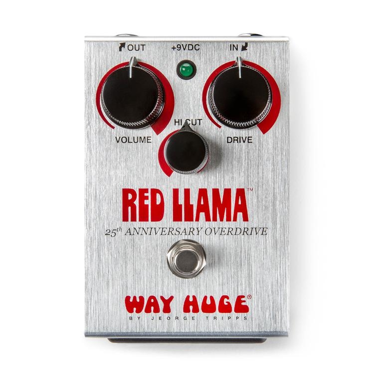 Way Huge Red Llama 25th Anniversary Overdrive Pedal