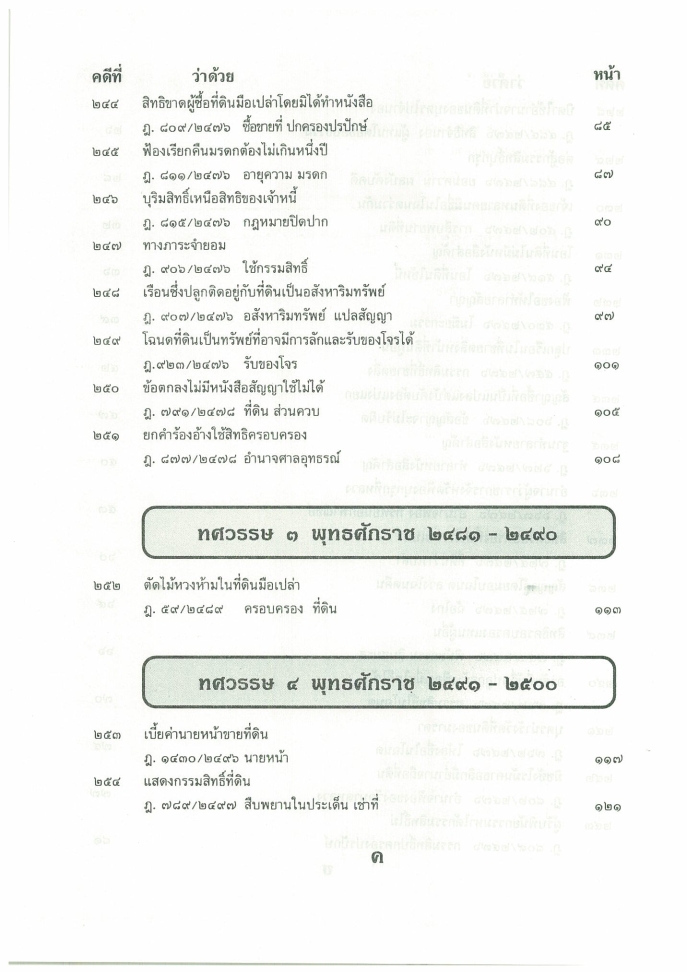 108 คดีที่ดิน 2 เล่ม โกงที่ดิน โอนที่ดิน ที่กรรมสิทธิ์ ฯลฯ (หนังสือเก่า มือ1)