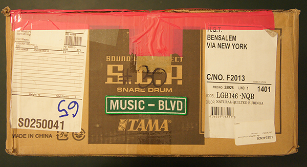 Tama S.L.P. G-Bubinga Snare Drum