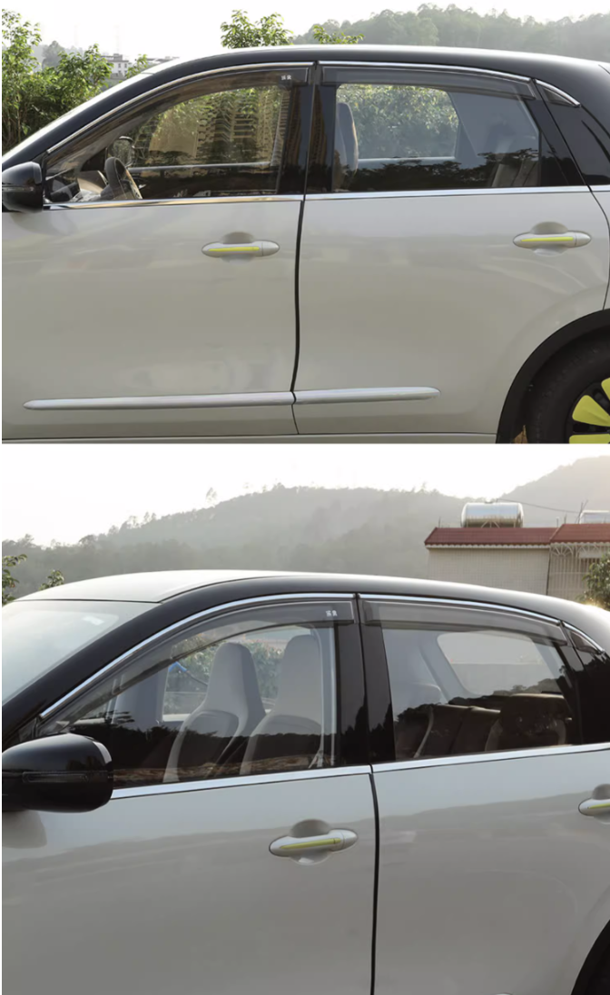 คิ้วกันสาด 6 ชิ้น Wuling Binguo EV