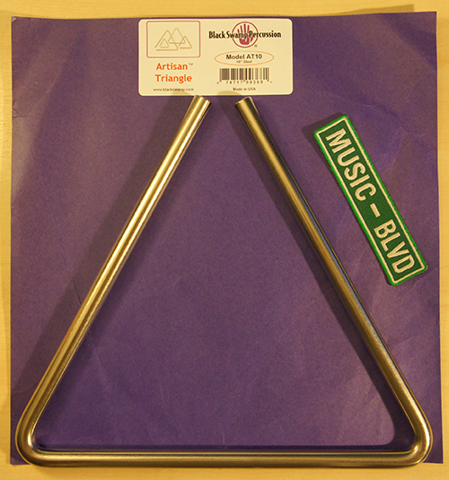 Black Swamp Percussion Artisan Triangle Steel