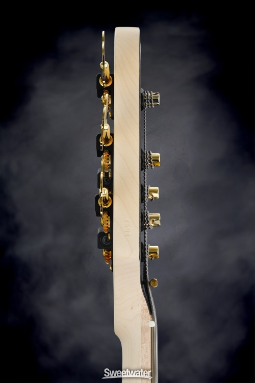 Lakland 55-94 Deluxe, Exotic Top - Maple Burl with Maple Fingerboard