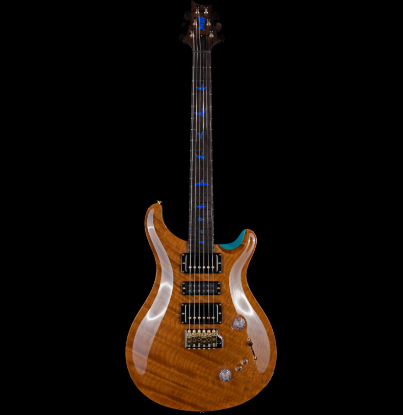 PRS Private Stock 9639 Special 22 Semi-Hollow One-Piece Myrtle Wood Top Brazilian Neck No F-Hole