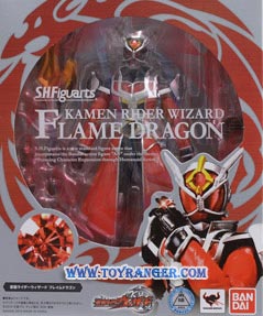 S.H.Figuarts Kamen Rider Wizard Flame Dragon LOT JP (แท้)