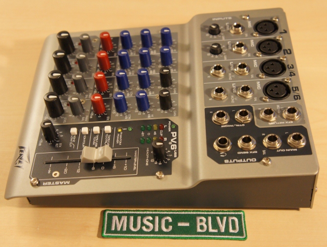 Peavey PV 6 USB Compact USB Mixer