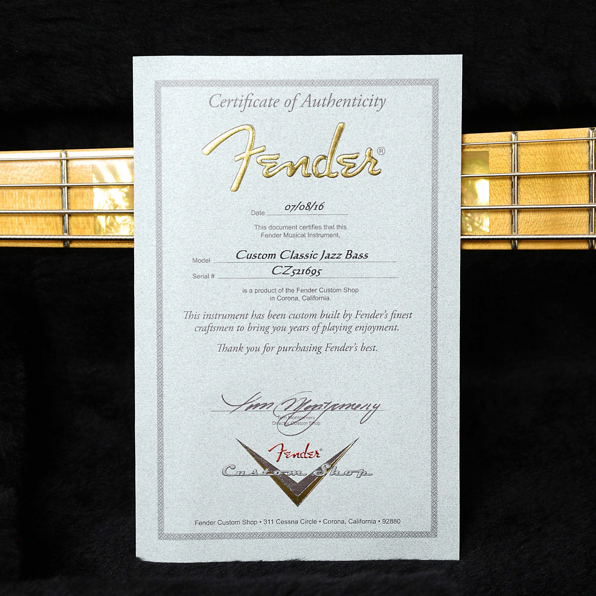 Fender Custom Shop Custom Classic Jazz Bass Journeyman Relic Seafoam Green Sparkle