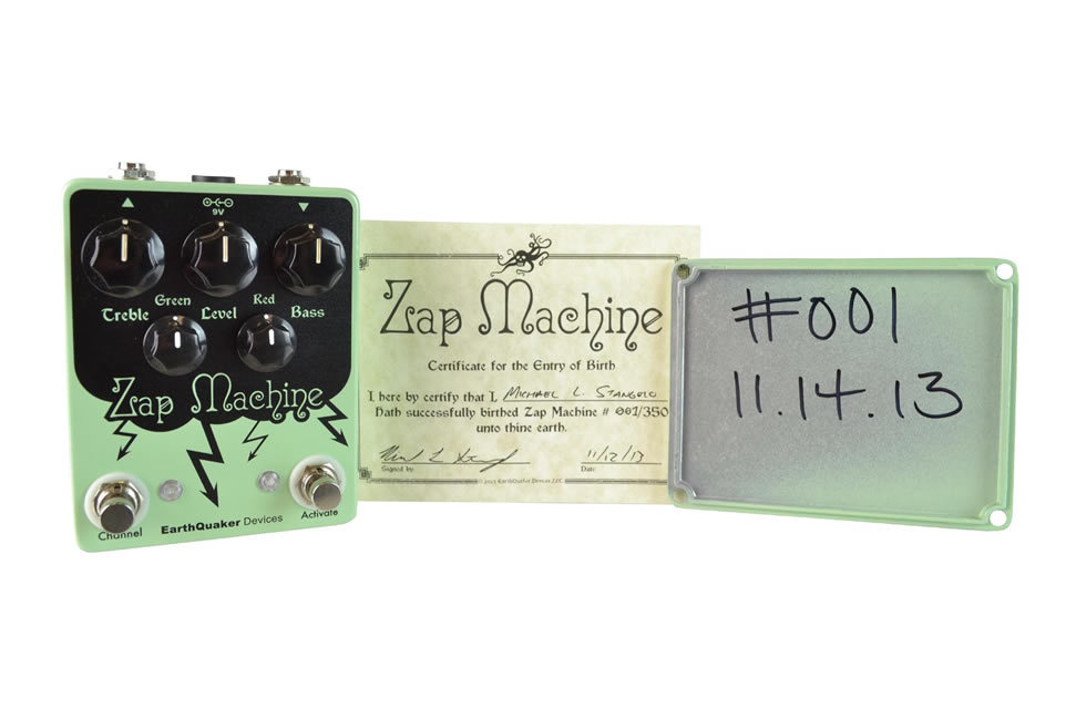 Earthquaker Devices Zap Machine Fuzz/Boost/Drive