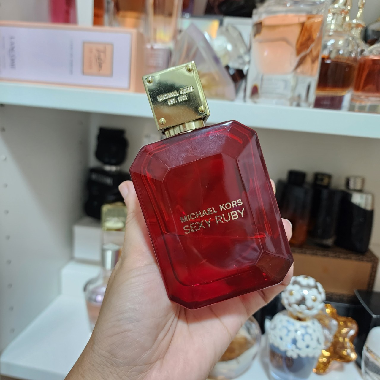 น้ำหอมแท้แบ่งขาย Michael Kors Sexy Ruby EDP