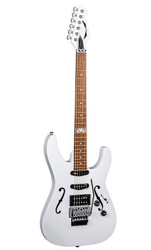 Dean Vinnie Moore Semi-Hollow Body Guitar Classic White