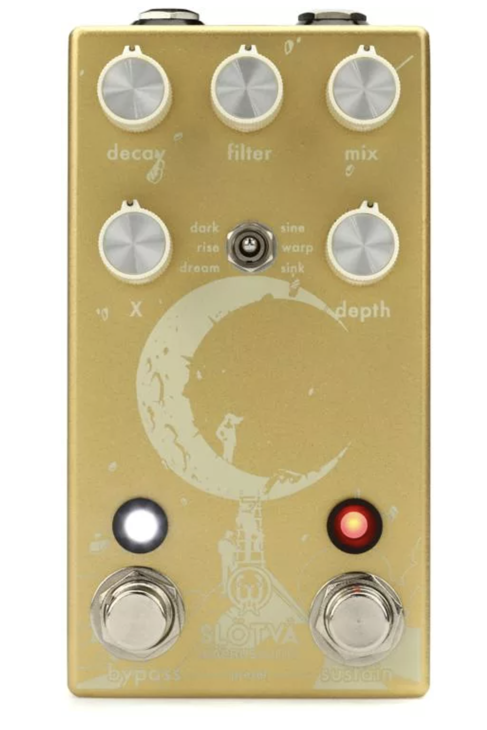 Walrus Audio Slötva Multi Texture Reverb Pedal - Gold