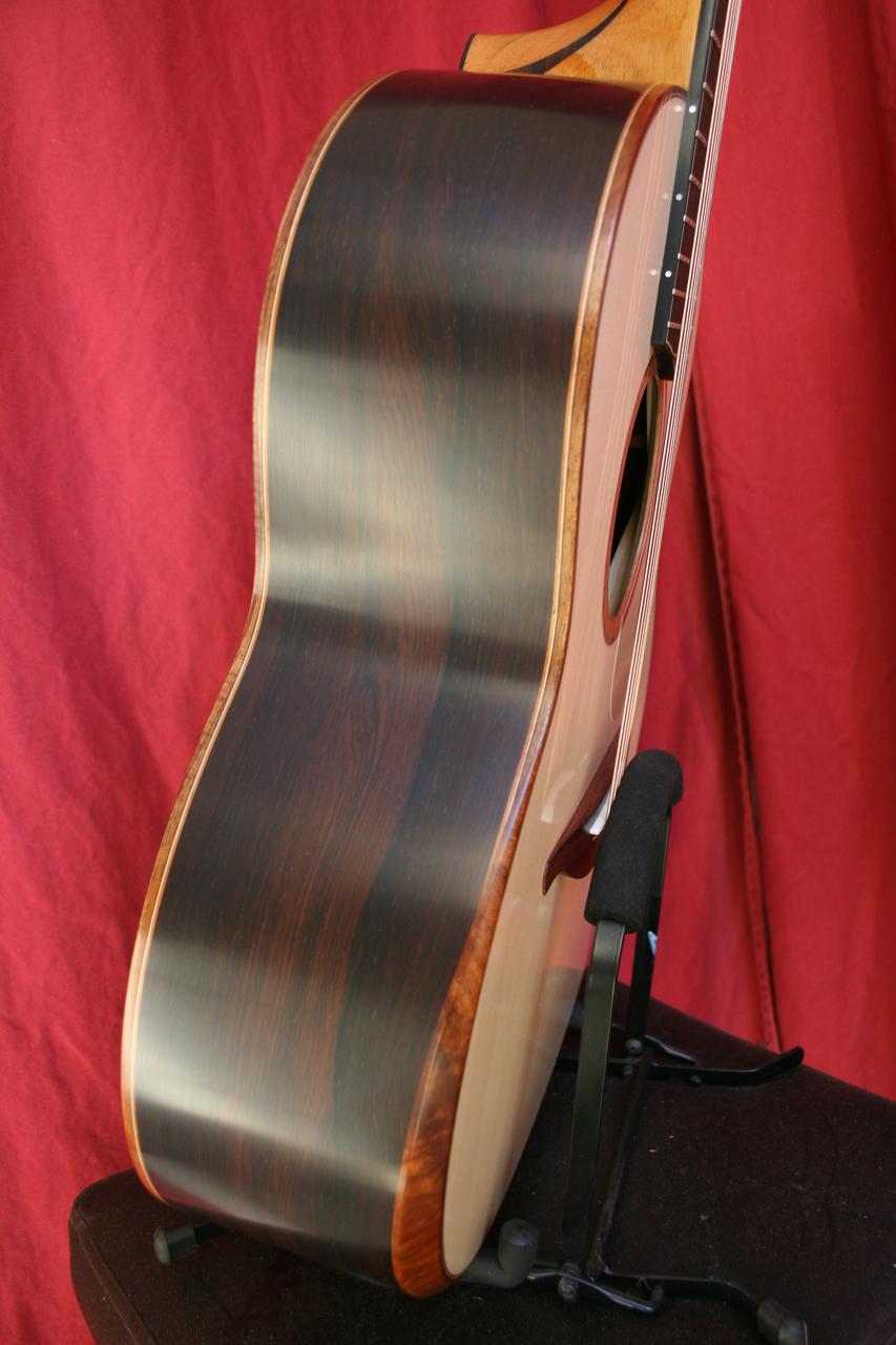 Lowden F50 Alpine Spruce and Madagsacar Rosewood - Koa Bevel